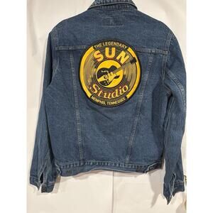 Sun Studio Nashville Denim Jean Jacket Small Medium Port Authority Elvis